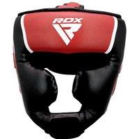 RDX SPORTS RDX Head Guard AURA Plus T17 + in Red | Size: Medium