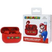 OTL Super Mario Red Slide Open TWS Earphones