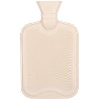 Harbour Housewares Hot Water Bottle - 1.8L in Cream