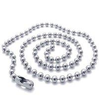 Neel Blue 10cm long Tag Chain, Metal Bead Chain Extender in Silver