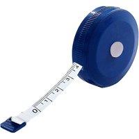 Neel Blue 1.5 Metre Measure Tape, Dual Sided Soft Tape in Blue