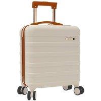 Cabin Max Anode 30L Hard Shell Under Seat Suitcase 45x36x20cm in Cream | Size: 45 x 36 x 20 cm