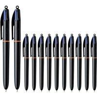 Bic 4 Colours Pro Ballpoint Pen 1.0mm - Single Pen 12 Packs