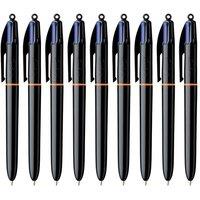 Bic 4 Colours Pro Ballpoint Pen 1.0mm - Single Pen 9 Packs