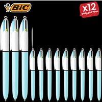 Bic 4-Colours Fun Ballpoint Pen 1.0mm - 12 Packs