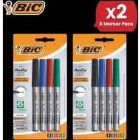 Bic Marking 1445 Pocket Permanent Markers Assorted - 2 Packs