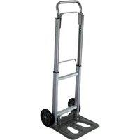 House of Home Lightweight Hand Trolley 90kg Compact Folding Sack Cart Trolley in Grey