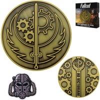 Fallout Brotherhood of Steel Medallion in Bronze