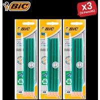 Bic Evolution Original HB Graphite Pencils - 4 Count (Pack of 1) - Pack of 3