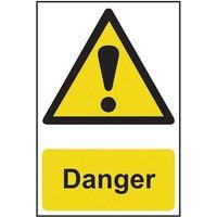Scan Danger - Pvc Sign 200 X 300mm