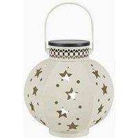 Obasyhig Solar-Powered Star Projection Night Light in White