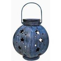 Obasyhig Solar-Powered Star Projection Night Light in Dark Blue