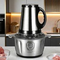 Ventryn 2L Electric Meat Grinder Mincer Food Chopper Processor in Silver