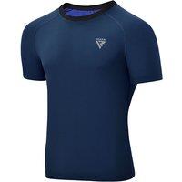 RDX SPORTS Men's M1 SWEAT T-SHIRT in Navy | Size: 4XL