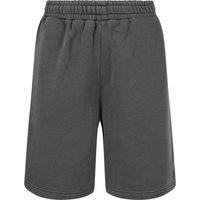 Build Your Brand Men's Vintage Heavy Sweat Shorts in Dark Grey | Size: 2XL