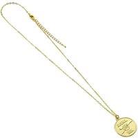 Arsenal FC Men's Gold Painted Crest Necklace & Pendant