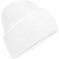 Beechfield Men's Classic Deep Cuffed Beanie in White