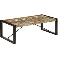 Berkfield Home Coffee Table 120x60x40 cm Solid Reclaimed Wood | Size: 120 x 60 x 40 cm