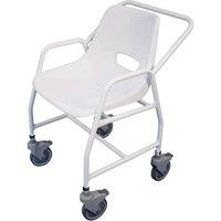 Aidapt Hythe Shower Chair Adj.Ht 4Bk in White