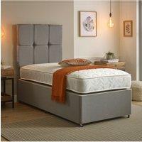 Starlight Beds Close Wave Hybrid Mattress 20cm Deep Durable Coil Spring Support in White | Size: EU King
