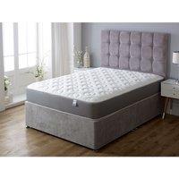 Starlight Beds Ying & Yang Hybrid Mattress 20cm Luxurious Deep Cool Touch Fabric in Grey | Size: Small Single