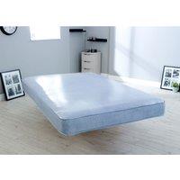 Starlight Beds Source 5 Contract Water-Resistant Mattress Durable Easy Clean Design in Blue | Size: Small Double