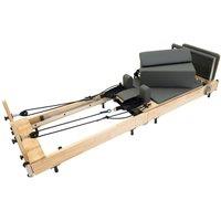 Monstershop Pilates Reformer Machine - Oak in Beige