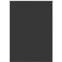 Berkfield Home Roller Blind Blackout 140 x 230 cm Black
