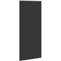 Berkfield Home Roller Blind Blackout 100 x 230 cm Black