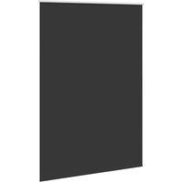 Berkfield Home Roller Blind Blackout 140 x 230 cm Black