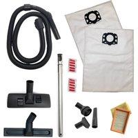 Nordara Hose & Tool Kit For Karcher WD4 WD5 WD6 in Black