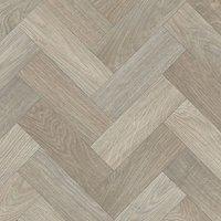 Vinyl Flooring UK Brown Wood Effect 2mm Cushion Backed Vinyl Flooring Sheet | Size: 2000mm x 2000mm