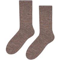 Steven Men's 1 Pack Alpaca Wool Warm Boot Socks for Winter in Beige | Size: 6-8