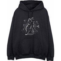Avengers Endgame Men's Hero Circle Drawstring Hoodie in Black | Size: Medium