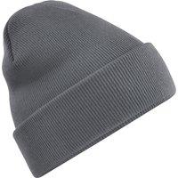 Beechfield Men's Cuffed Beanie in Mid Grey