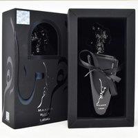 Lattafa Men's Maahir BLACK EDITION 100ml Eau de Parfum in Clear