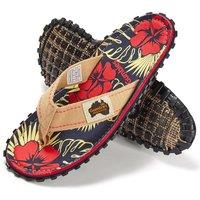 Gumbies Women's Islander Flip Flops in Red | Size: 7
