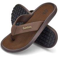 Gumbies Women's Noosa Flip-Flops in Brown | Size: 5