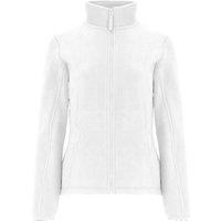 ROLY Women's Artic Full Zip Fleece Jacket in White | Size: 2XL