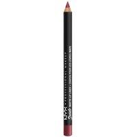 NYX Professional Makeup Women's Suede Matte Lip Liner in Cherry Skies