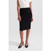 Hobbs London Women's Charley Pencil Skirt in Black | Size: 18