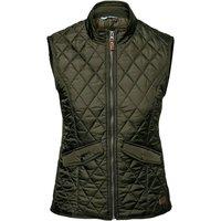 Nimbus Women's Camden Quilted Gilet Bodywarmer in Olive | Size: XS