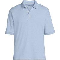 Lands' End Men's Tall Supima Polo Shirt, Traditional Fit in Light Blue | Size: Large