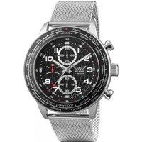 Aviator Men's AVW79886G407 46mm Quartz Watch in Silver