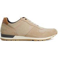 Dune London Men's 'Toronto' Suede Trainers in Natural | Size: 8