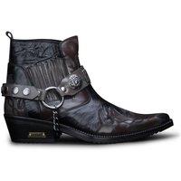 Etor Men's Ankle Cowboy Real Leather Wincklepickers Boots in Brown | Size: 10