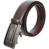 House of Leather Men's Mens Real Leather Adjustable Luton in Brown | Size: 32R