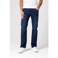 French Connection Men's Cotton Straight Leg Stetch Denim Jeans in Blue | Size: 34