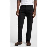 Lee Men's West Relaxed Fit Jeans Clean Black | Size: 32R