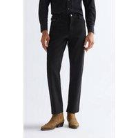 Wrangler Men's Texas Regular Fit Jeans Black Overdye | Size: 32R